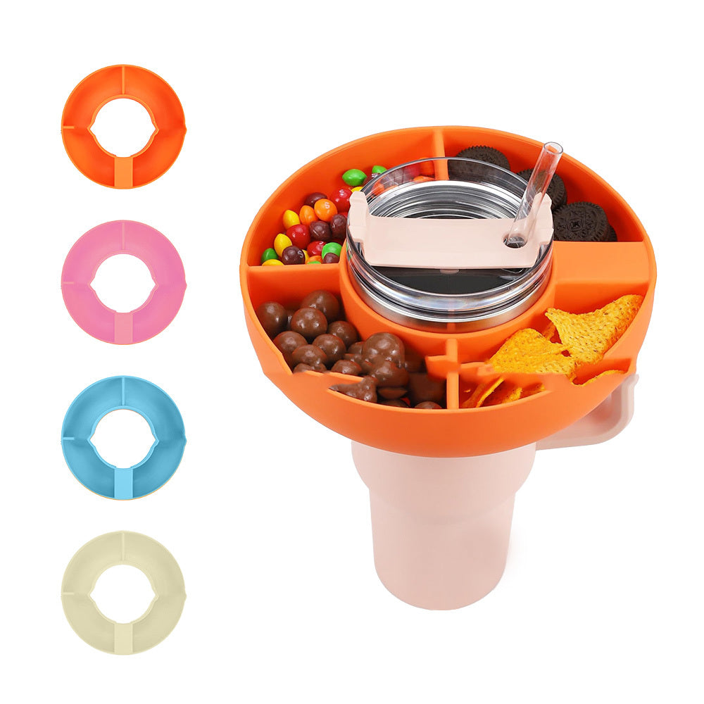 Reusable Silicone Snack Cup 40 Oz