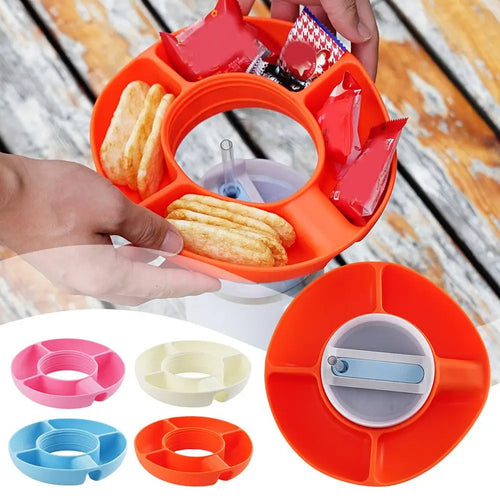 Reusable Silicone Snack Cup 40 Oz